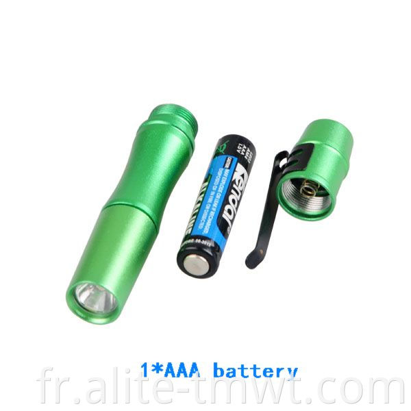 365-395 nm Poignée portable LED Penlight Medical avec Pocket Clip Money Detector UV LED Torche de durcissement